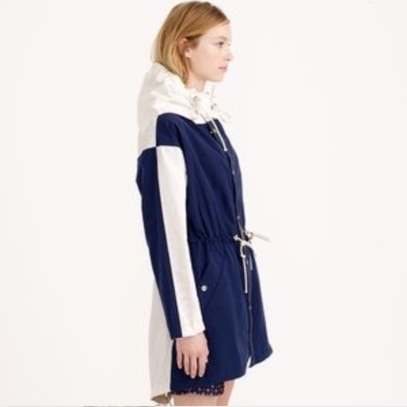 NWOT J. Crew Fishtail Anorak Jacket - Picture 3 of 8